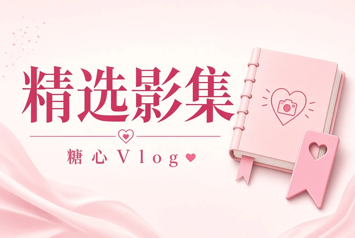 糖心Vlog 影集主题封面