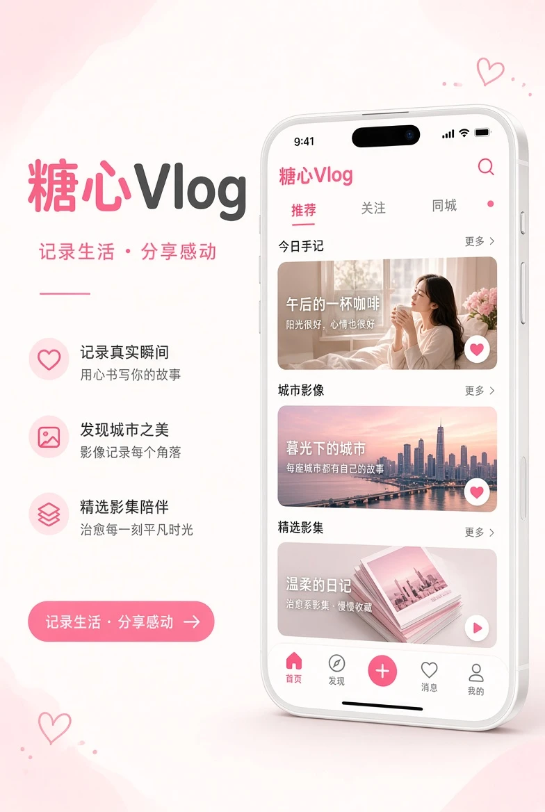 糖心Vlog 手机阅读展示